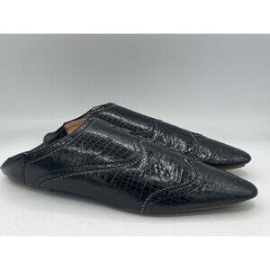 TAO x Comme des Garçons Western Style Leather Slippers Crocodile Men’s Size 7.5